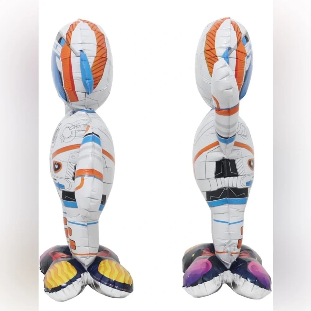 Inflatable Spaceman Astronaut Balloons Base Standing Foil Balloon Boys Space 20 - Picture 3 of 6